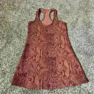 Lululemon Cool Racerback Desert Snake Bark Berry Multi Yoga Stretch Size 0